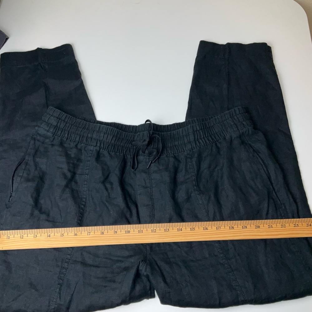 ATHLETA Retreat High Rise 100% Linen Ankle Pant - Picture 13 of 16